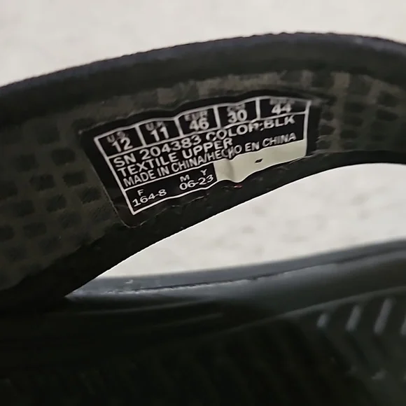 Skechers Black Men's Sandals - Picture 3 of 4